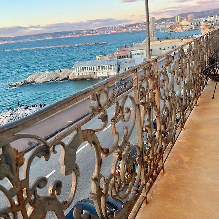 Appartement Sur La Corniche Kennedy Face A La Mer Marseilles Exterior foto
